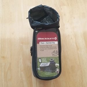 New Blackburn TopTube BIKE BAG w Phone&Hydration Holders Great for Spring Rides